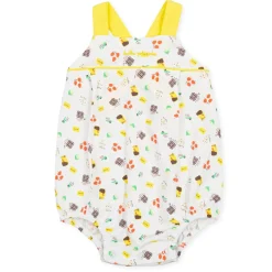 Tutto Piccolo 1394 Baby Bubble Dress - Yellow Fashion
