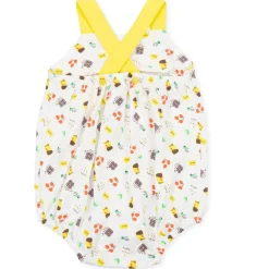 Tutto Piccolo 1394 Baby Bubble Dress - Yellow Fashion