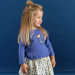 Tutto Piccolo 9722 Camiseta Punto Liso T-shirt - Indigo Sale