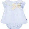 Tutto Piccolo 8210 Dress with Briefs - Blue Discount