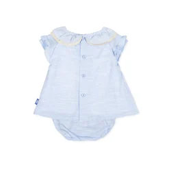 Tutto Piccolo 8210 Dress with Briefs - Blue Discount
