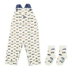 Tutto Piccolo 9322 Peto with matching socks- Ecru Outlet