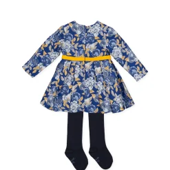 Tutto Piccolo 9231 Vestido Jacquard Ea Dress - Electric Blue Best