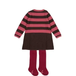 Tutto Piccolo 9224 Vestido Tricot Knitted Dress - Carmine Outlet