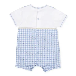 Tutto Piccolo Blue Romper Discount