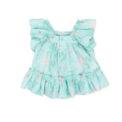 Tutto Piccolo Green Teal Dress Sale