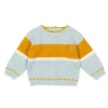 Tutto Piccolo Jersey Tricot Knitted Sweater - Porcelain Online