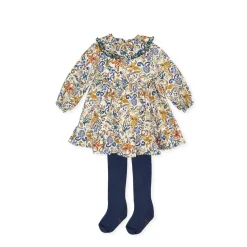Tutto Piccolo 2233W Printed Dress - Multicolor New