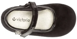 Victoria Alba Velvet Mary Jane Black for Girl's Online