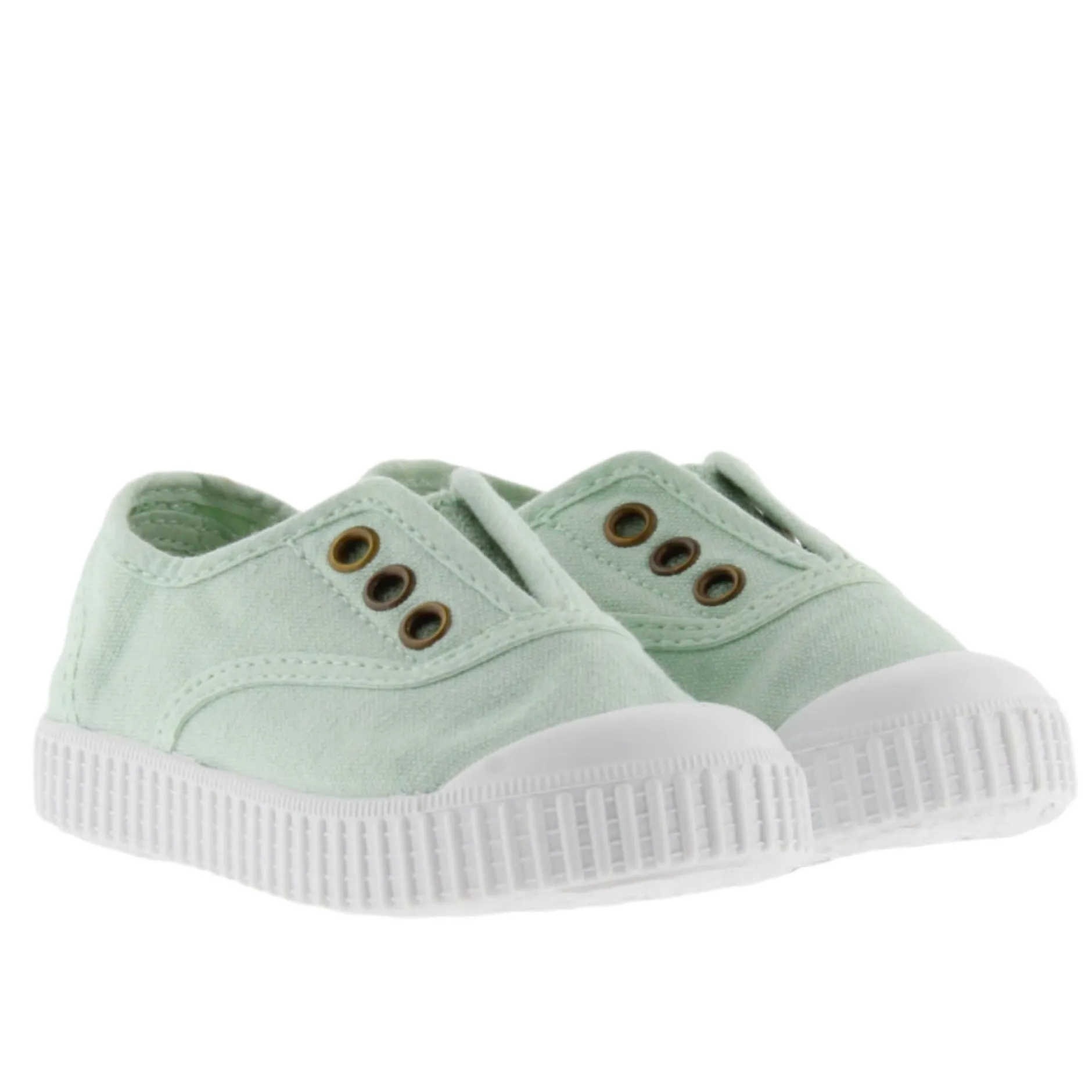 Victoria Girl's Inglesa DREC Canvas Trainers - Melon Discount