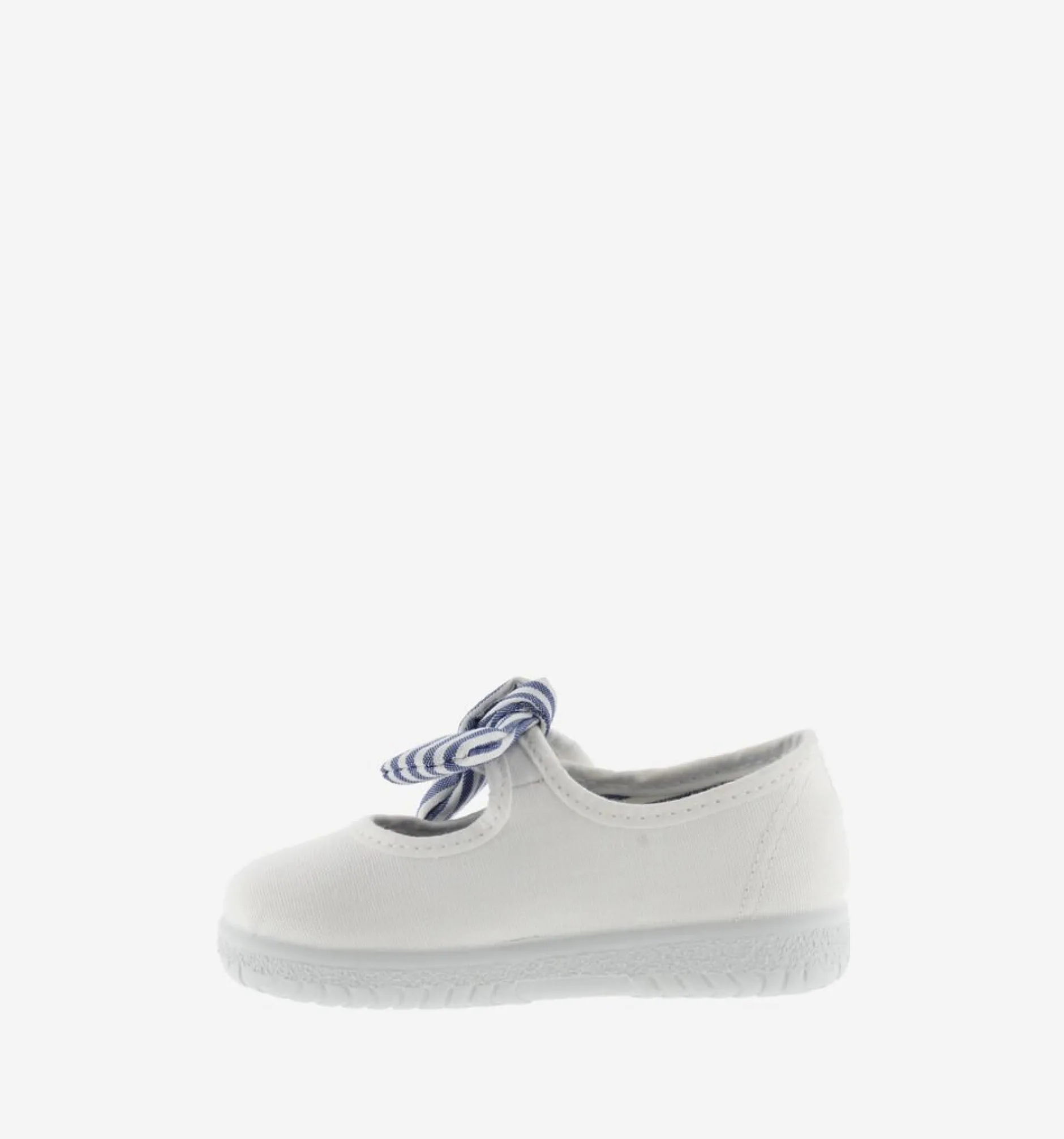 Victoria Girl's OJALÁ Canvas Mary Jane Shoes - Blanco Fashion